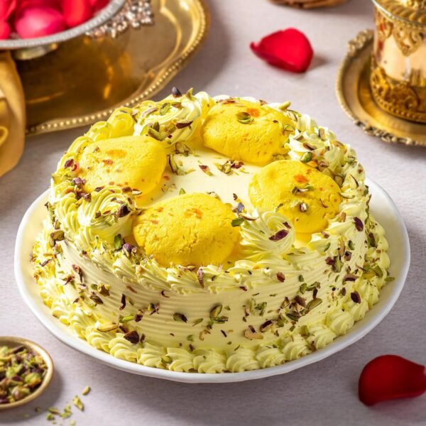 DB Butterscotch With Rasmalai Cake