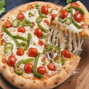 DB Cheese Tomato Capsicum Pizza