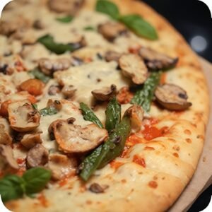 DB Cheese Mushroom Capsicum Pizza