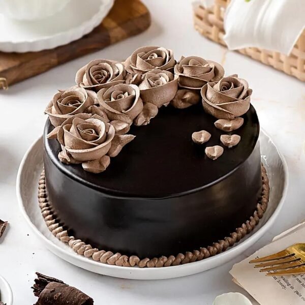 DB Chocolate Rose Designer Cake