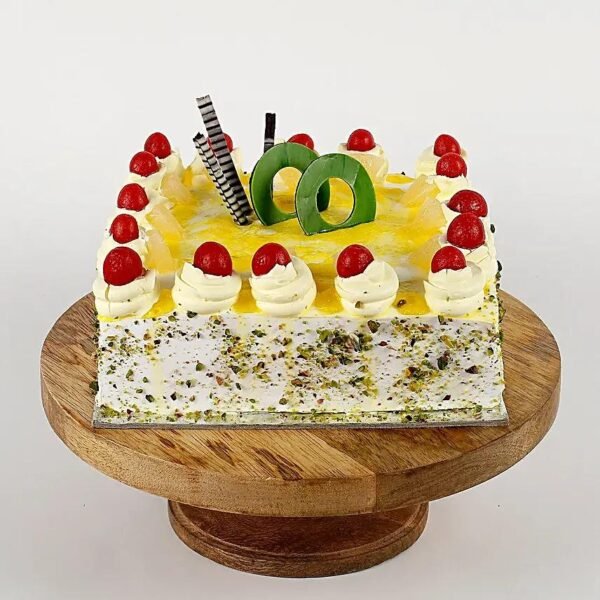 DB Cream Drop Cherry Pineapple Cake