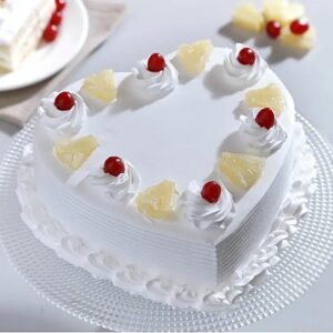 DB Heart Shaped Pineapple Cake